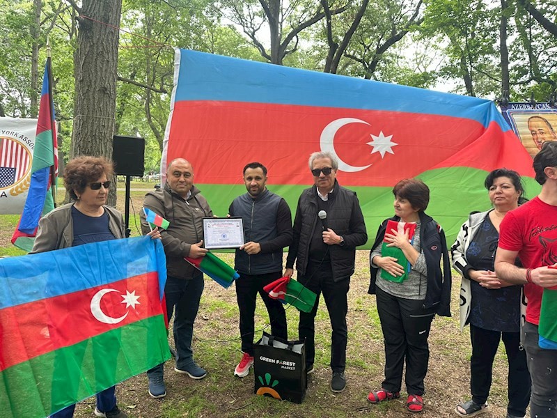 ABŞ-da möhtəşəm Cümhuriyyət bayramı: Azərbaycanlı jurnalistlər təltif edildi —FOTOLAR