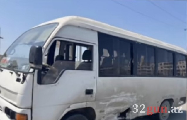 Goranboyda iki avtomobil toqquşdu