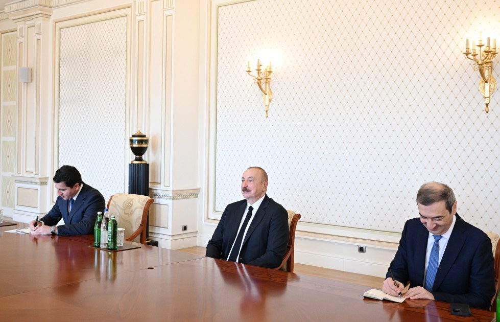 İlham Əliyev Afrim Qaşini qəbul etdi -FOTOLAR