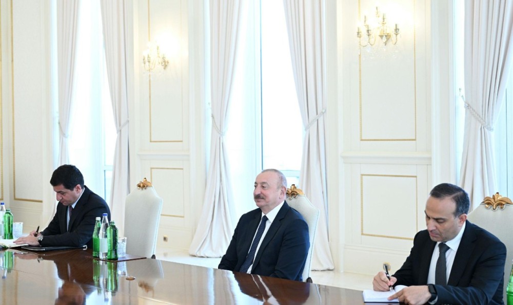 İlham Əliyev Nataliya Kiselovanı qəbul etdi -FOTOLAR