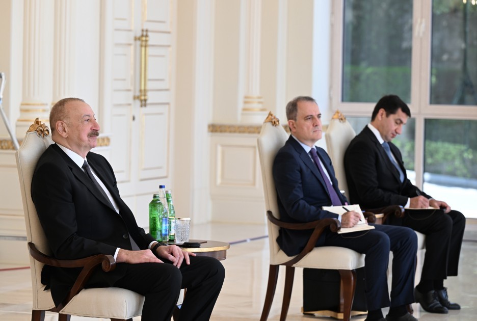 Prezident Polşanın yeni səfirinin etimadnaməsini qəbul edib -FOTOLAR