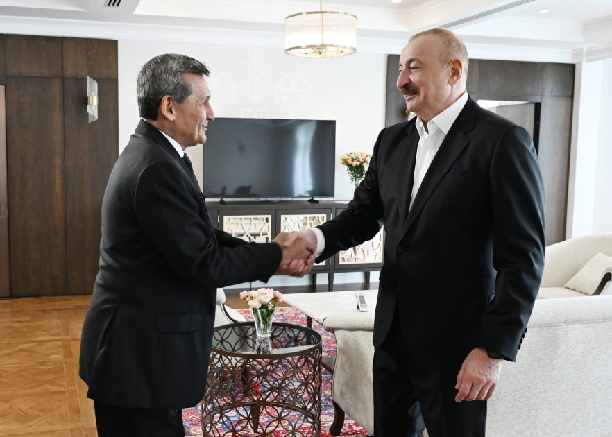 Prezident Xankəndidə qəbul keçirdi -FOTOLAR