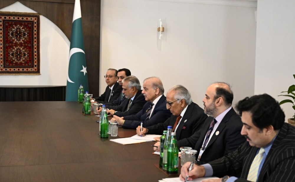 Prezident Xankəndidə Pakistanın Baş naziri ilə görüşdü -FOTOLAR