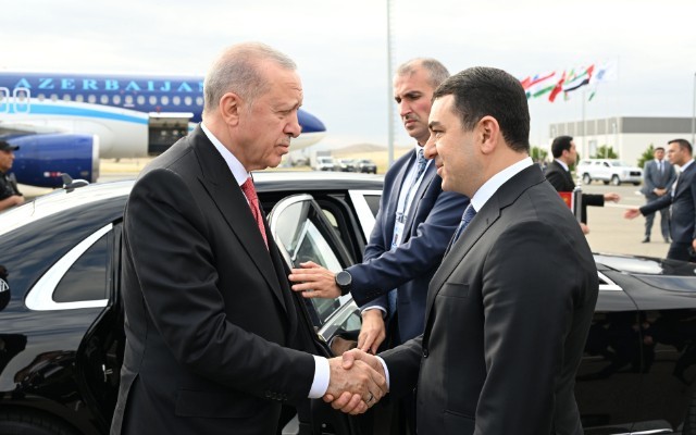 Ərdoğanın Azərbaycana səfəri başa çatdı -FOTOLAR