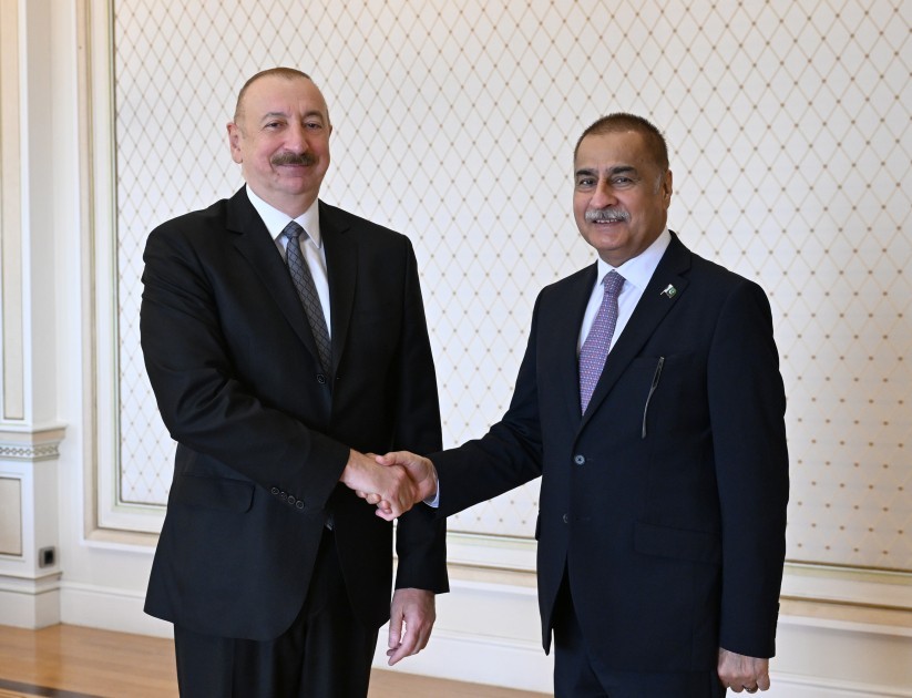 İlham Əliyev qəbul keçirdi -FOTOLAR