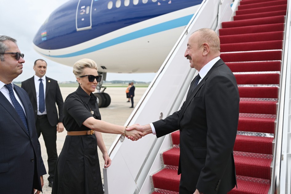 İlham Əliyev ABŞ-də belə qarşılandı -FOTOLAR