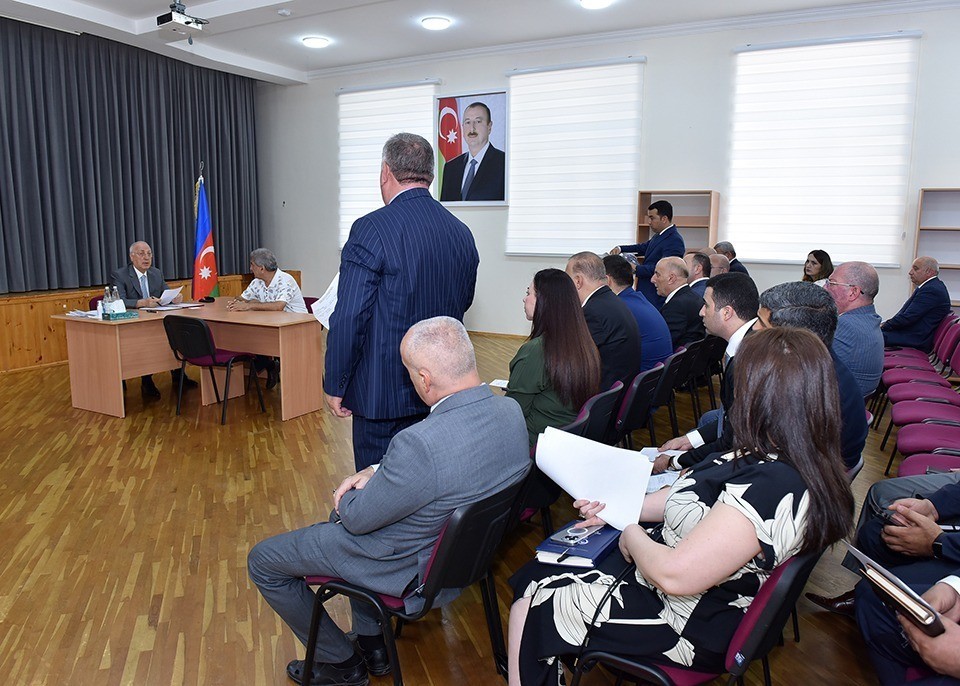 Zakir Fərəcov səyyar qəbul keçirdi -FOTOLAR