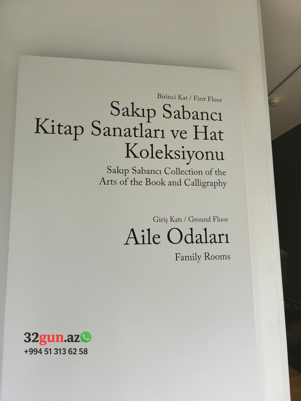 Sakıp Sabancı Muzeyi: İncəsənət, Tarix və Boğazın Ahəngi/ Reportaj + FOTO