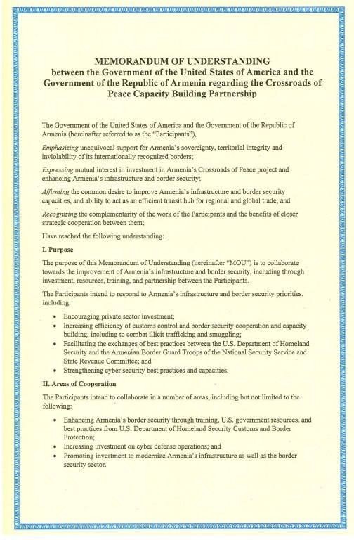 Dövlət Departamenti üçtərəfli görüşdə imzalanmış sənədləri yaydı -FOTOLAR