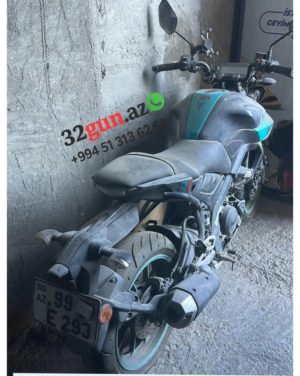 "Nərimanov"da sahibsiz motosiklet tapılıb- 1 ildir ki...