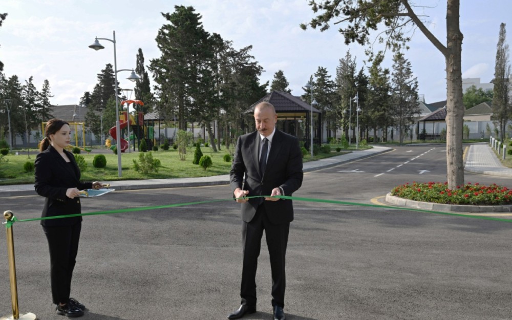 İlham Əliyev açılışda iştirak etdi -FOTOLAR