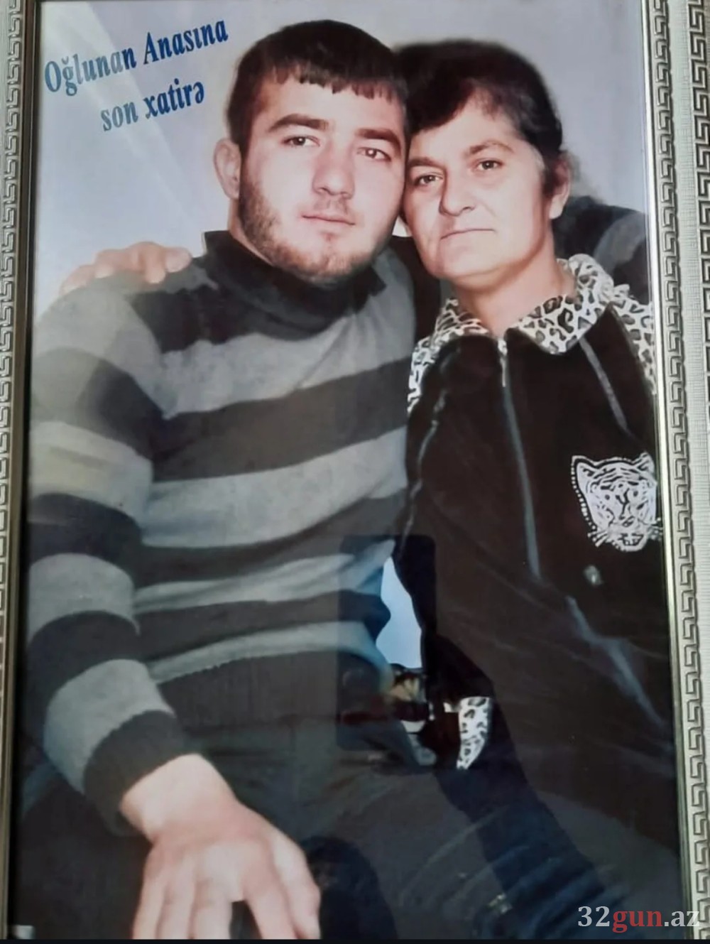 Şəhid Məhəmməd Əmənovun anası iləfotosu ürək dağlayıb