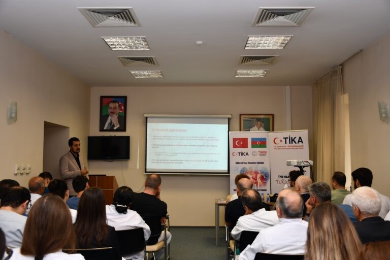 TİKA Azərbaycanda həkim və tibb işçiləri üçün “Böyrək daşı müalicəsi” mövzusunda təlim proqramı təşkil etdi – FOTOLAR