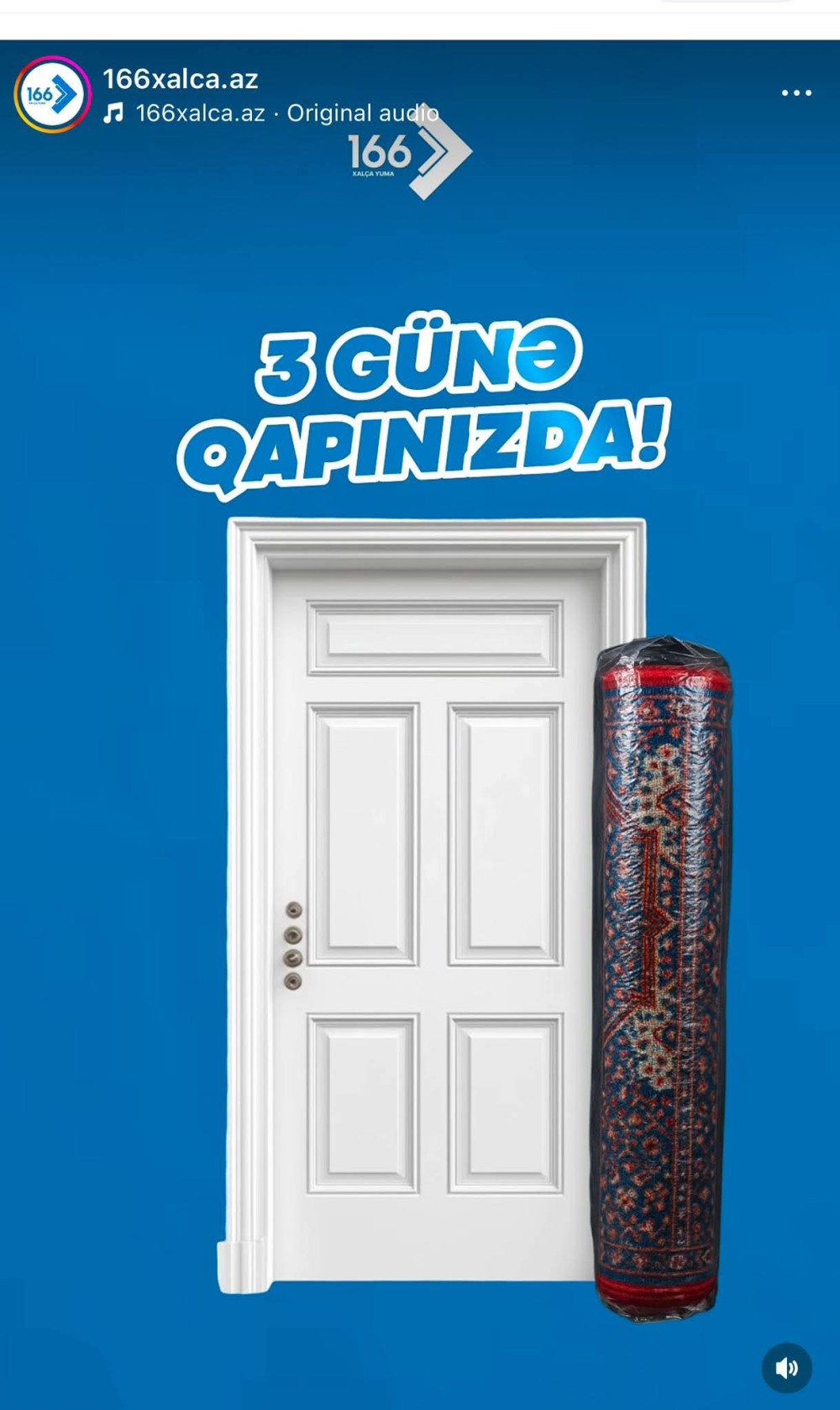 “166 Xalçayuma” müştərinin xalçasını geri qaytarmadı -3 günlük vəd pozuldu