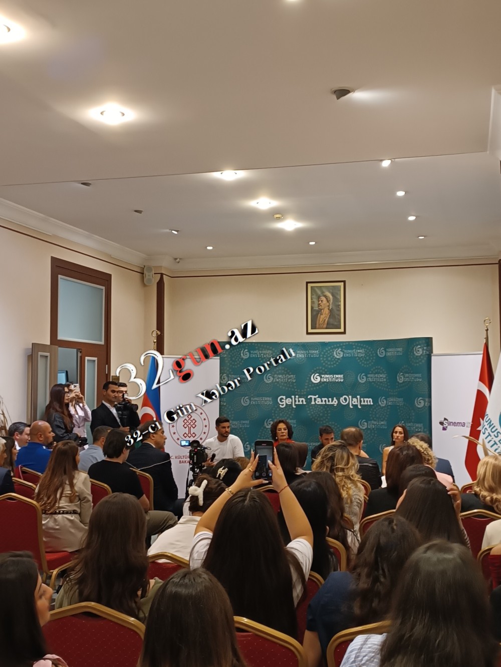 Bakıda Türkiyə-Azərbaycan Türk Film Günləri çərçivəsində məşhur aktyor və aktrisalarla görüş keçirilib