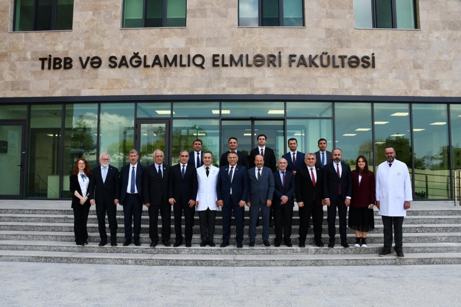 Türkiyəli rektorlar Qarabağ Universitetində olublar -FOTOLAR