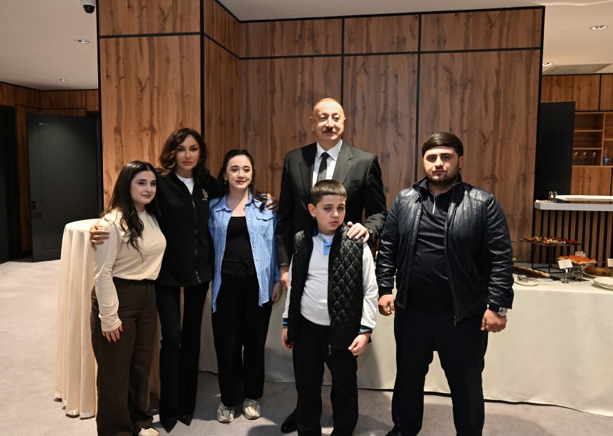 Prezident Bəxtiyarla da görüşdü +FOTOLAR