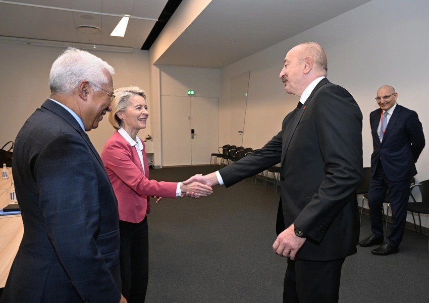 Prezident Antonio Koşta və Ursula Fon der Lyayen ilə GÖRÜŞDÜ -FOTO