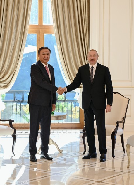 Prezident TDT-nin Baş katibi ilə görüşdü -FOTOLAR