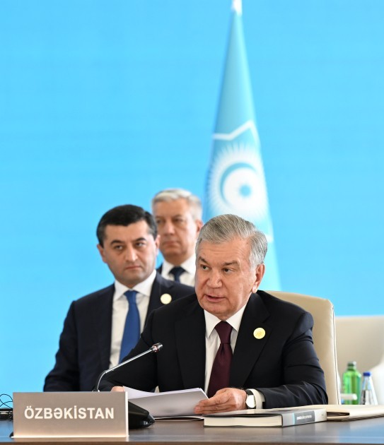 Prezident tədbirdə çıxış etdi