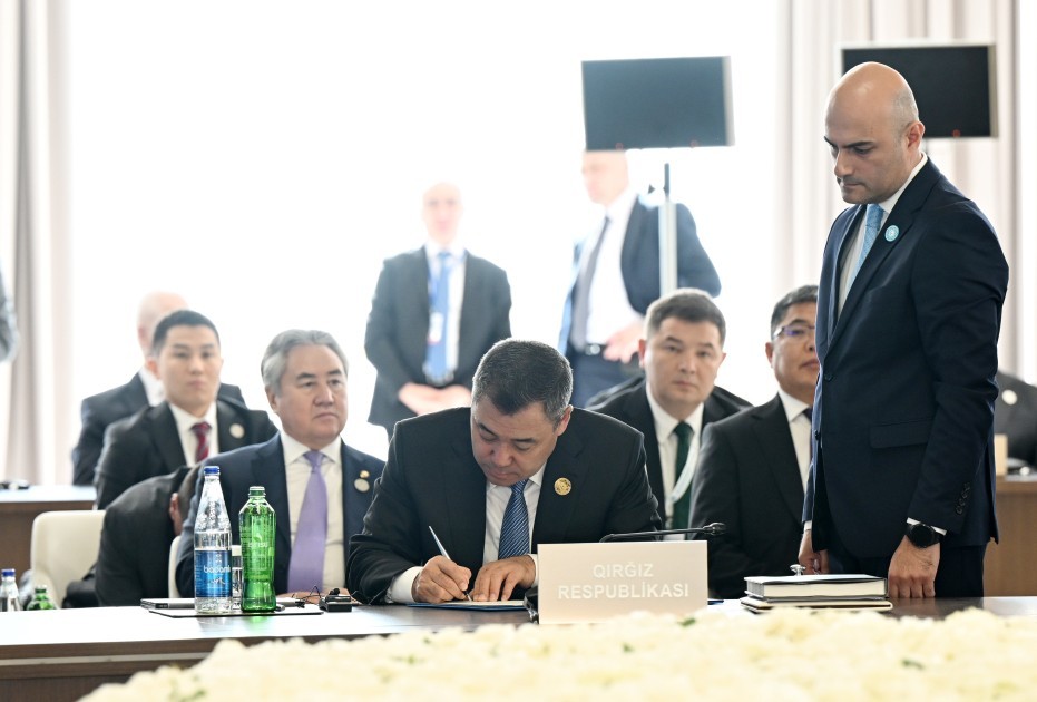 Prezident tədbirdə çıxış etdi