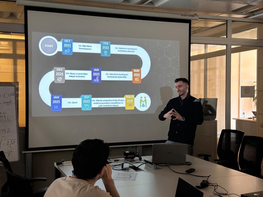 Qarabağ Universitetinin müəllimi “Smart Wand – Sizin yolunuz, Sizin istiqamətiniz!” adlı layihəsini təqdim edib