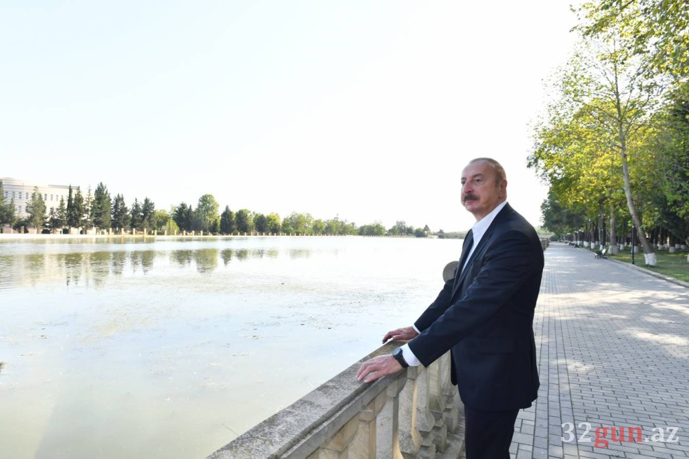 Ulu öndərin adını daşıyan parkdakı BİABIRÇILIQ+  2 il öncə... / FOTOLAR