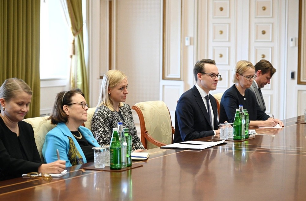 İlham Əliyev ATƏT-in fəaliyyətdə olan sədrini qəbul etdi -FOTOLAR