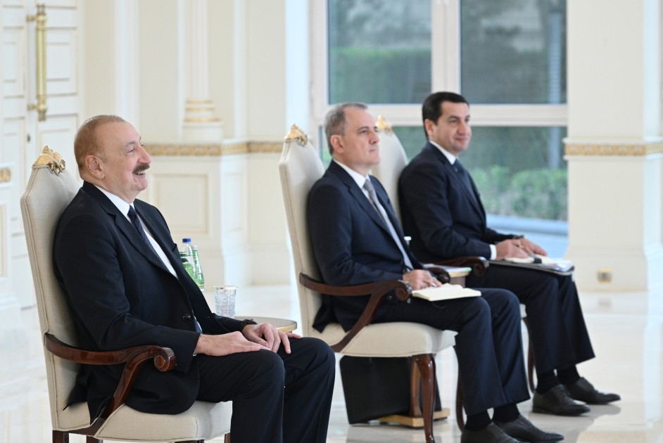 Prezident Sofi Laqutun etimadnaməsini qəbul etdi -FOTOLAR