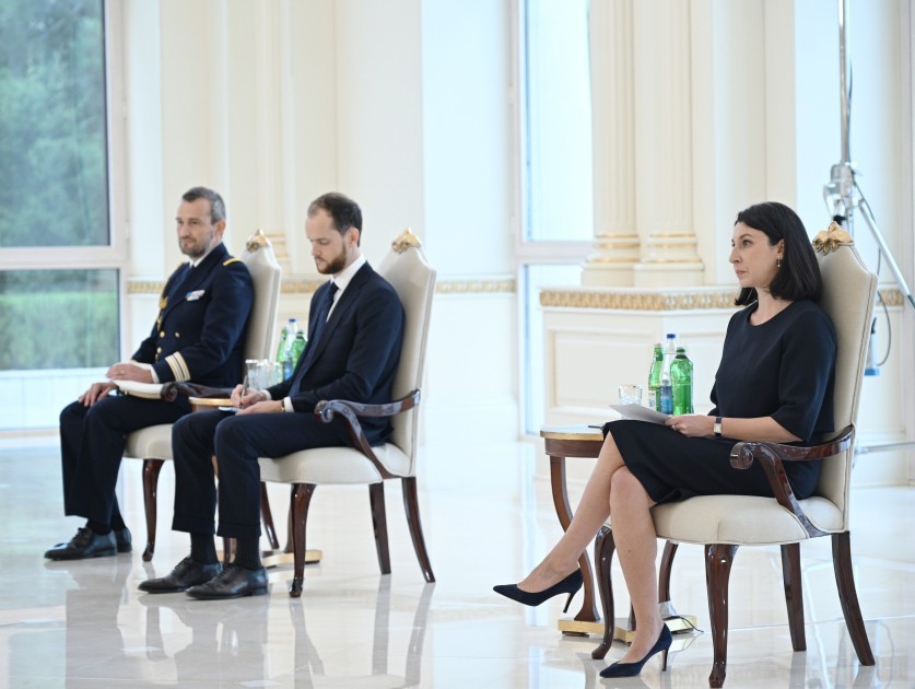 Prezident Sofi Laqutun etimadnaməsini qəbul etdi -FOTOLAR