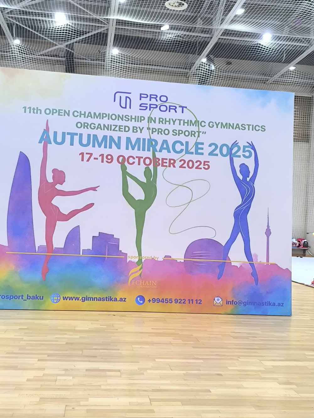 "ProSport" Gimnastika Klubu 11-ci "Autumn Miracle 2025" Yarışını uğurla keçirdi