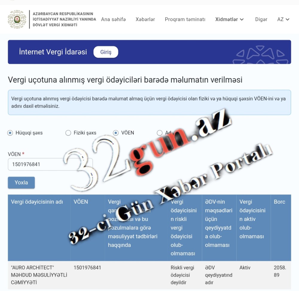 Qəzalı binaların söküntüsüsü “Auro Architect”ə həvalə edilib/ Şirkətin vergi borcu var