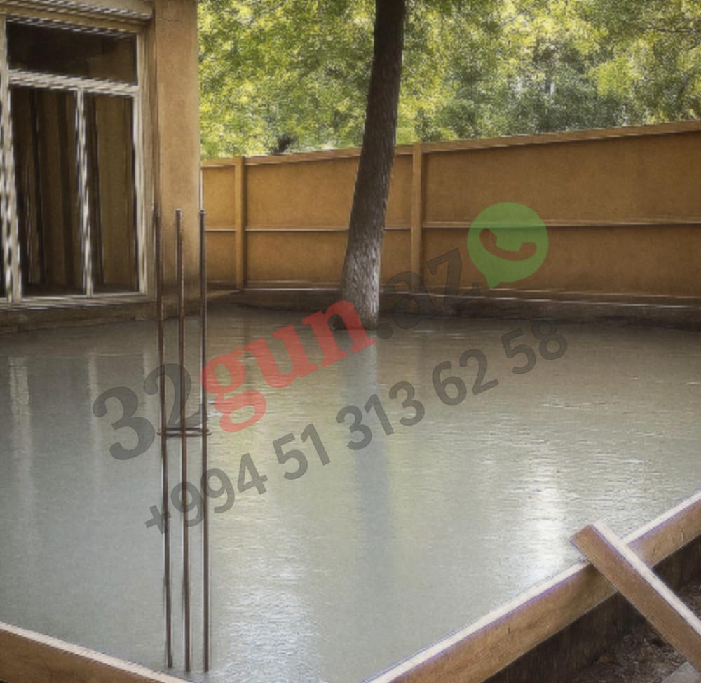 Qazaxda park “məhv edilir” –Ağaclar gecə ilə kəsildi, beton obyektlər ucalır + FOTOFAKT