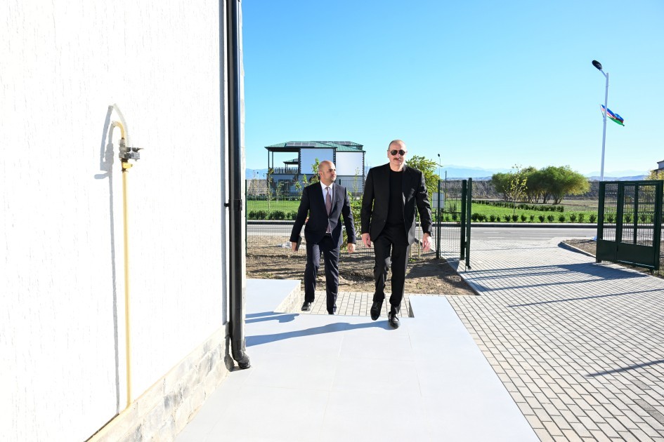 İlham Əliyev Zəngilanda kəndlərin açılışında iştirak etdi -FOTOLAR