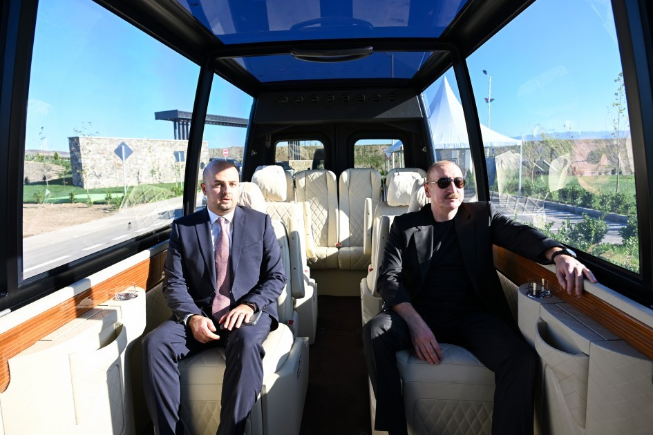 İlham Əliyev Zəngilanda kəndlərin açılışında iştirak etdi -FOTOLAR