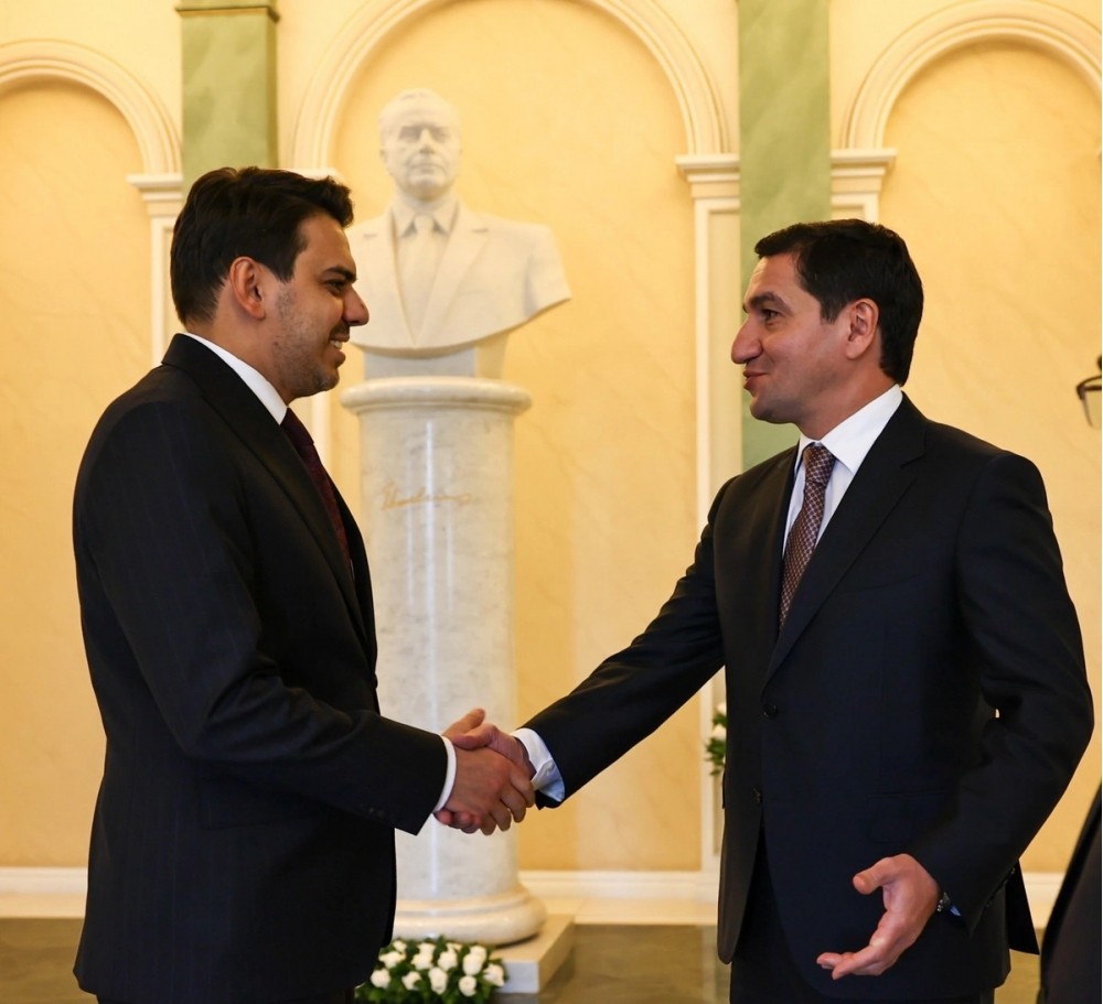 TİKA sədri Hikmət Hacıyevlə görüşüb