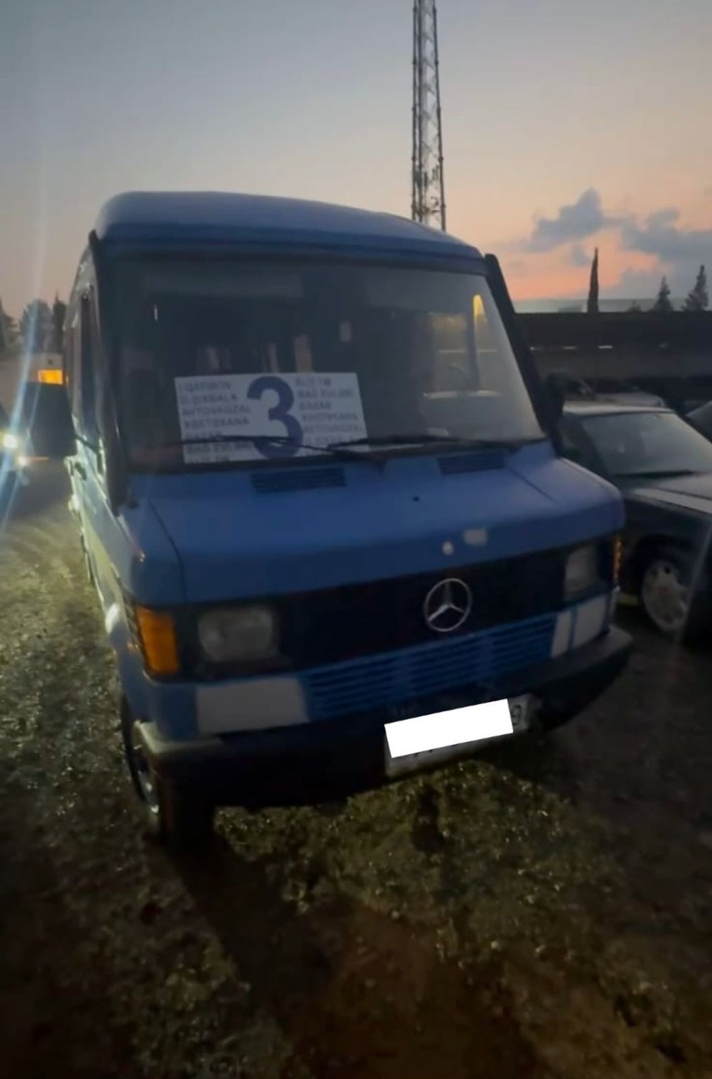 Mikroavtobusu sərxoş halda idarə edən şəxshəbs edildi