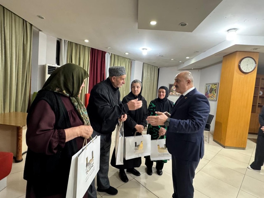 Asif Əsgərovun şəhid ailələri ilə görüşləri davam edir -FOTOLAR