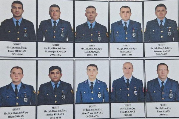 Türkiyə hərbi təyyarəsinin şəhid ekipaj üzvlərininFOTOLARI YAYILDI