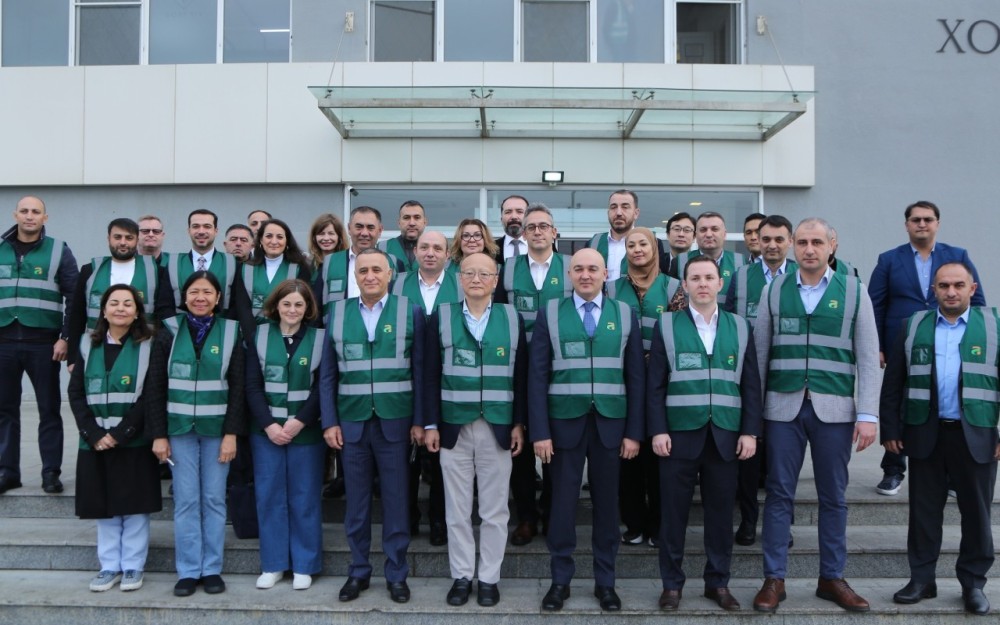 Masato Kanda “Veysəloğlu”nun Məhəmmədi Logistika Mərkəzi ilə tanış olub - FOTOLAR