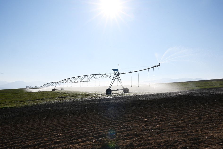 Zəngilanda dairəvi suvarma sistemlərinə baxış keçirilib- FOTOLAR