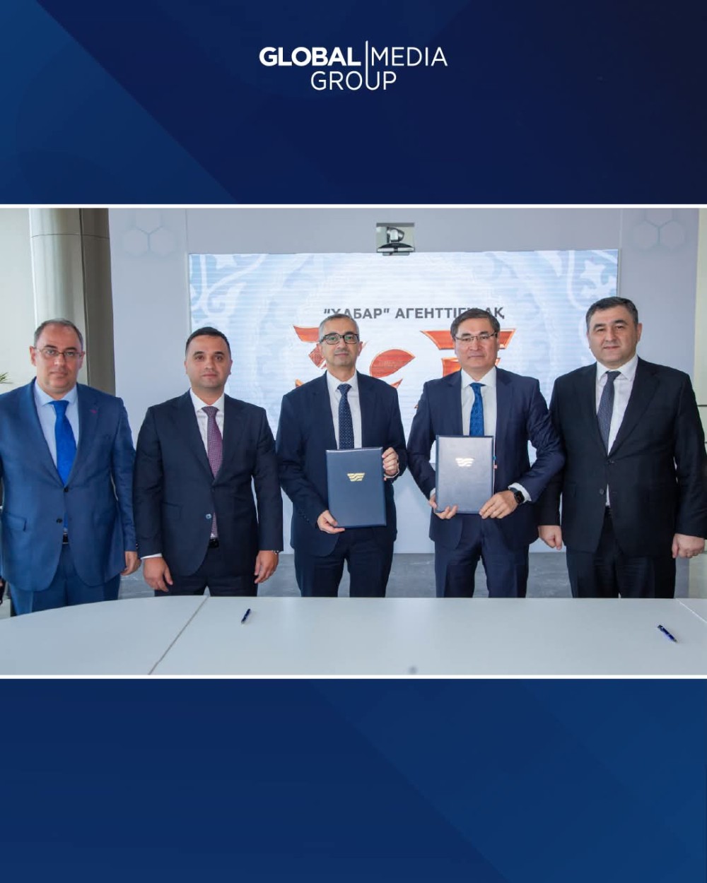 Global Media Group-a daxil olan media qurumları “Xabar” agentliyi ilə əməkdaşlıq memorandumu imzaladı