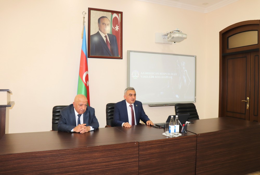 Ədliyyə Akademiyasında vəkilliyə namizədlərin icbari təlimi başlayıb