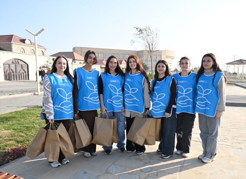 Leyla Əliyeva Qaradağda yeni parkın açılışında- FOTOLAR