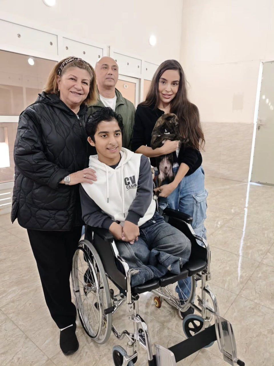 Leyla Əliyeva Heyvanlara Qayğı Mərkəzində -FOTOLAR