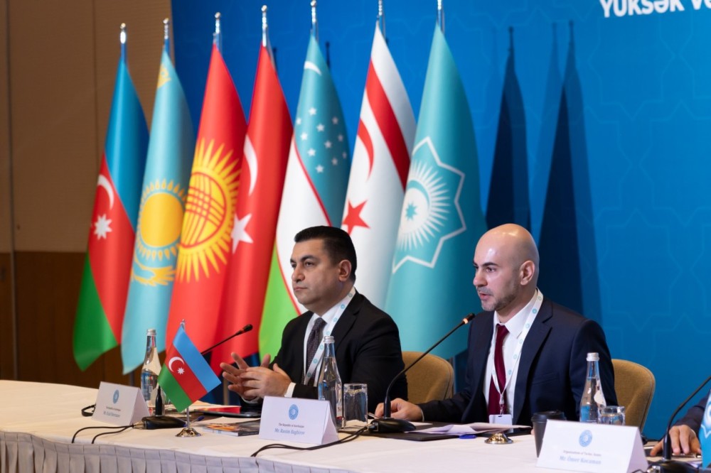 Türk Dövlətləri Təşkilatının Media və informasiya üzrə işçi qrupunun12-ci iclası oldu - FOTOLAR