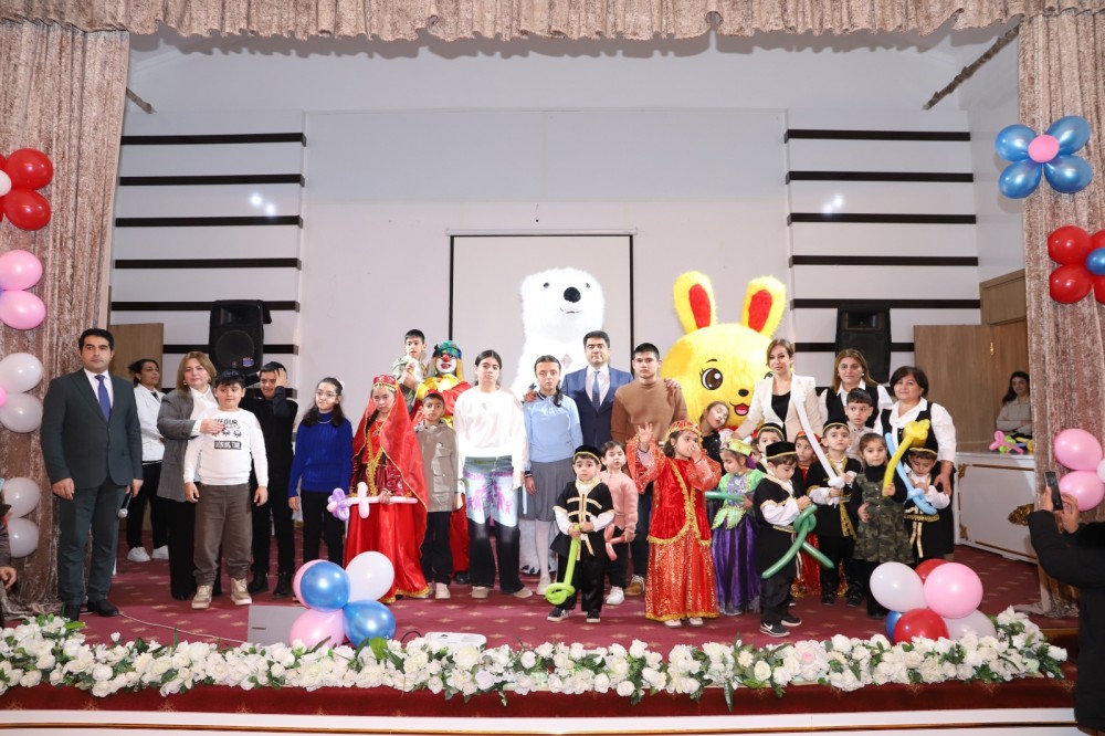Beynəlxalq Əlillər Günündə Ağstafada xüsusi qayğıya ehtiyacı olan uşaqlar üçün “Fərqliyik, bərabərik” adlı bədii-əyləncəli tədbir keçirilib