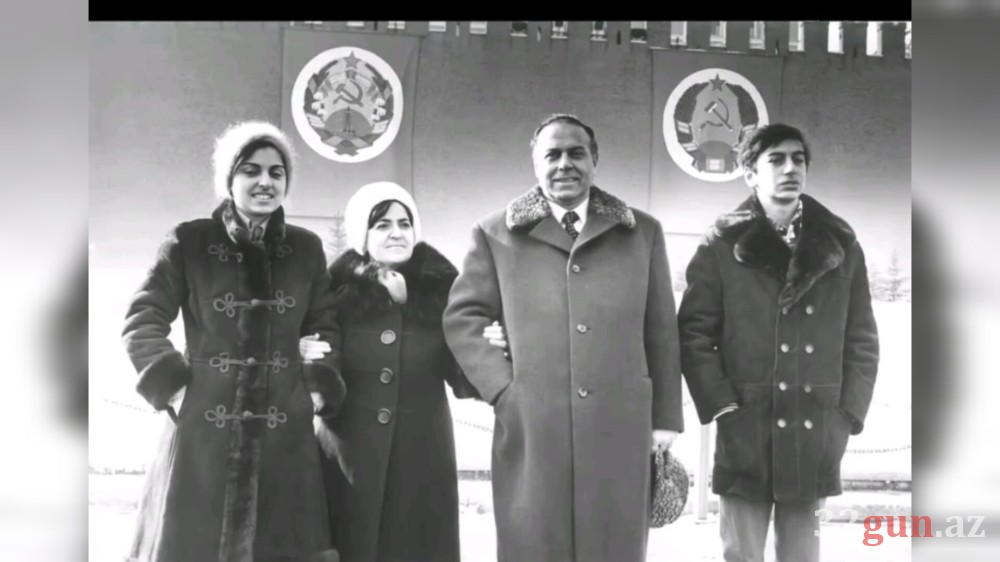 Ulu Öndər Heydər Əliyevin ailəsi ilə nadir FOTOSU:Prezident İlham Əliyevin gəncliyi, Sevil Əliyeva və Görkəmli Oftalmoloq Zərifə Əliyeva
