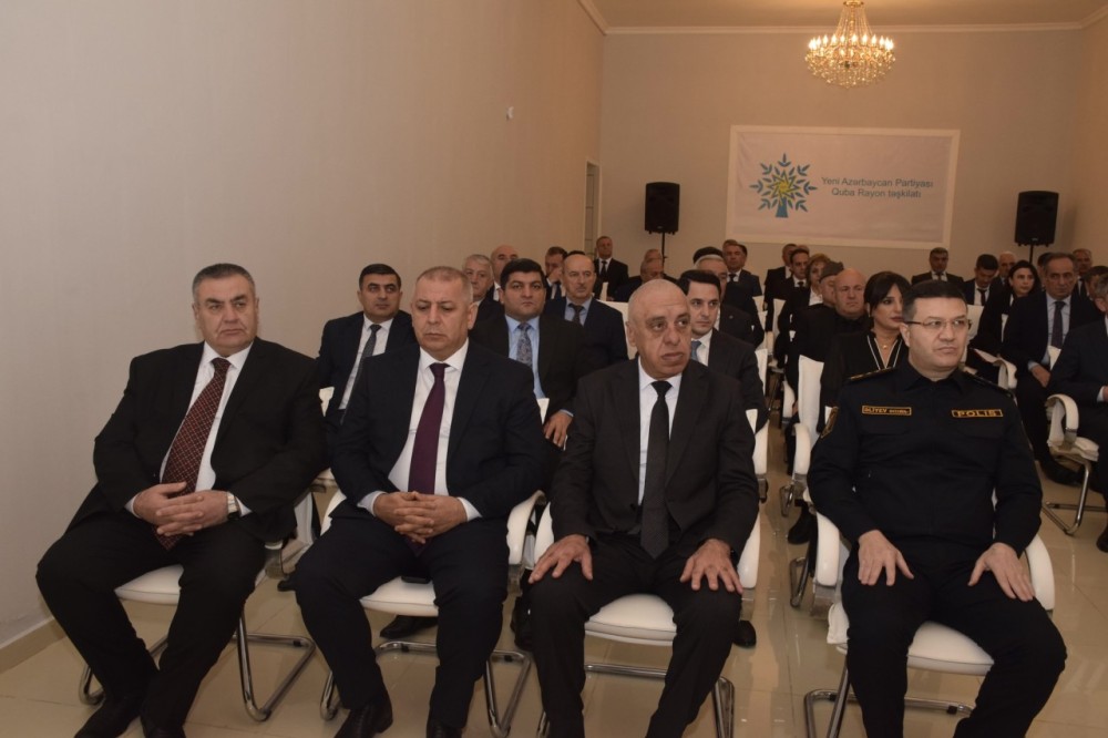 Qubada Ulu Öndərə həsr olunmuş konfrans keçirilib -FOTOLAR