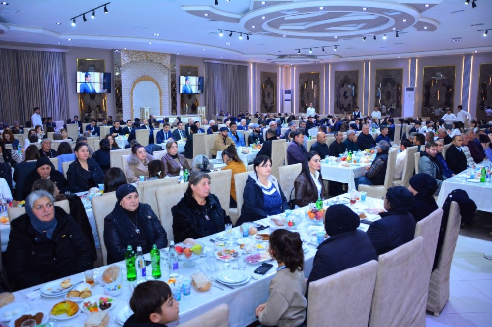 Ulu Öndərin əziz xatirəsi Ağstafada ehtiramla yad olunub- FOTOLAR